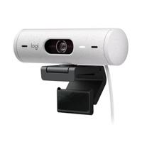 WEBCAM LOGITECH BRIO 500 FULL HD 1080P 30FPS ZOOM DIGITAL 4X AUTO ENFOQUE MICRÓFONO USB-C BLANCO