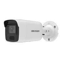 BALA IP 6 MEGAPIXEL HIKVISION/ LENTE 2.8 MM / 40 MTS IR / EXTERIOR IP67 / POE / ACUSENSE / DARKFIGHTER / ALARMAS Y AUDIO I/O / ONVIF / MICRO SD / 4 ANALÍTICOS: ACUSENSE, DETECCION FACIAL, CONTEO DE P