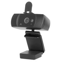 CAMARA/MANHATTAN/462556/CAMARA WEB FULL HD USB ROTACION 360 NEGRA