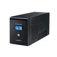 NO BREAK UPS VICA S1600 1600VA/900W 10 TOMAS NEMA 5-15R (5/5) RJ11/45 PANTALLA LCD 3 AÑOS DE GARANTIA