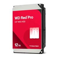 DISCO DURO INTERNO WD RED PRO 12TB 3.5 ESCRITORIO SATA3 6GB/S 256MB 7200RPM 24X7 HOTPLUG NAS 1-24 BAHIAS WD122KFBX