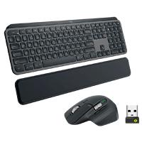 TECLADO Y MOUSE LOGITECH MX KEYS COMBO BUSINESS GEN 2 INALAMBRICO USB BOLT (ESPAÑOL) GRAFITO