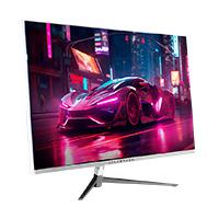 MONITOR GAMER BALAM RUSH ULTRA ODYSSEY II MGX27 / 27 PUL / PLANO / 180 HZ / FULL HD / 1 MS / JOYSTICK  / HDMI, DP, USB C, AUDIO OUT, DC / FLICKER FREE / FREE SYNC / BLANCO / BR-938303