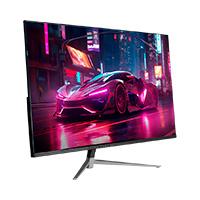 MONITOR GAMER BALAM RUSH ULTRA ODYSSEY II MGX27 / 27 PUL / PLANO / 180 HZ / FULL HD / 1 MS / JOYSTICK  / HDMI, DP, USB TIPO C, AUDIO OUT / FLICKER FREE / FREE SYNC / NEGRO / BR-938297