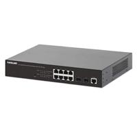 POE SWITCH ,INTELLINET,561167,WEBADMIN GB  8 PTOS 30W/PTO, 140W, 2 SFP PORTS