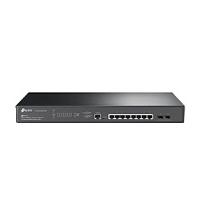SWITCH TP-LINK SG3210XHP-M2 8P RJ45 100/1000/2500 MBPS POE ADMINISTRABLE CON 2 RANURAS 10G SFP 1 RJ45 CONSOLA Y 1 MICRO-USB