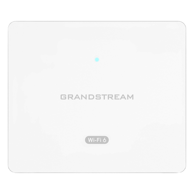ACCESS POINT GRANDSTREAM GWN7604 | WI-FI 6 MU- MIMO DE DOBLE BANDA 2.4G 2X2:2 Y 5G 3X3:2 | ALCANCE DE COBERTURA DE HASTA 100 METROS | ADMITE HASTA 256 DISPOSITIVOS CLIENTE WI-FI SIMULTÁNEOS