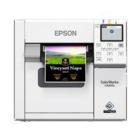 IMPRESORA DE ETIQUETAS EPSON COLORWORKS CW-C4000, USB, ETHERNET RED, CORTADOR AUTOMATICO