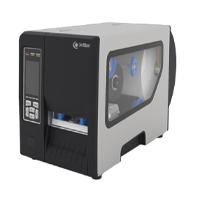 IMPRESORA DE ETIQUETAS 3NSTAR LTT644 , TRANSFERENCIA TERMICA Y TERMICA DIRECTA, DISEÑO INDUSTRIAL GRIS/ NEGRO  CON FACIL CARGA DE CINTA Y ETIQUETA  , USB,LAN Y SERIAL , 200MM/S, 300 DPI