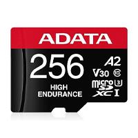 MEMORIA ADATA MICRO SDXC/SDHC 256GB UHS-I VIDEOVIGILANCIA 24/7 100MB/85MB 4K CLASE 10 U3 V30 A2 C/ADAPTADOR AUSDX256GUI3V30SHA2-RA1
