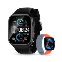 SMARTWATCH / VORAGO / SW-500 / RELOJ INTELIGENTE / IMPERMEABLE IP67 / BT 5.1 / AMOLED / MANOS LIBRES / PRESION/ RITMO CARDIACO / OXIMETRO / PANTALLA TACTIL + EXTENSIBLE BICOLOR / CHAT GPT