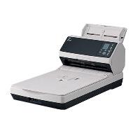 ESCANER RICOH FI-8270, 70 PPM/ 140 IPM, 600 DPI. 24 BITS, USB, ETHERNET RED, DUPLEX, ADF, CAMA PLANA