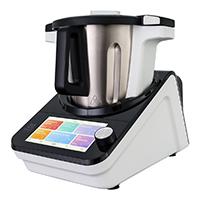 ROBOT DE COCINA SMART MIRATI HOME, WIFI, APP MOVIL, PANTALLA TOUCH 7 PULGADAS, MS DE 900 RECETAS EN NUBE, CONSTRUCCION DE ACERO INOXIDABLE, CAPACIDAD DE 4.8L, MAS DE 16 FUNCIONES PARA COCINAR