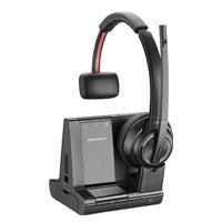 DIADEMA HP POLY 7S447AAABA SAVI 8210-M OFFICE/ INALAMBRICA DECT VERSION MICROSOFT TEAMS CONECTA TELEFONO DE ESCRITORIO, CELULAR Y PC ALCANCE DE HASTA 180 METROS
