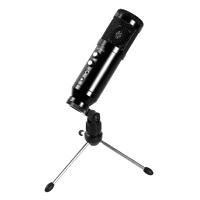 MICROFONO ACTECK DEVO PLUS MC455 / ALAMBRICO / MICROFONO PROFESIONAL / USB A - USB B / WIN - MAC / SUPERCARDIOODE / 20 HZ 20 KHZ / 78 DB / -36 DB 2 DB / NEGRO / AC-936446