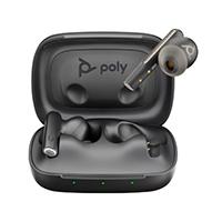 AUDIFONOS HP POLY 7Y8H3AA FREE 60 UC / AURICULARES INALAMBRICOS CON ANC BLUETOOTH ADAPTADOR USB-A BT700 ESTUCHE DE CARGA BSICO DURACION DE BATERIA HASTA 16 HRS CARGA RPIDA COLOR NEGRO