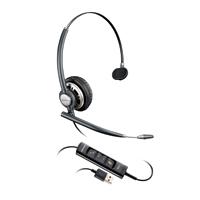 DIADEMA HP POLY 783N5AA ENCOREPRO 715/MONOAURALES USB-A PARA CALL CENTER COLOR NEGRO