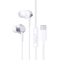 AUDIFONOS ALAMBRICOS TIPO C BASEUS, CZ11, COLOR BLANCO