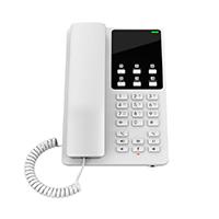 TELFONO IP GRANDSTREAM GHP620 / TELEFONO HOTELERO, 2 CUENTAS SIP, 2 LNEAS, CONFERENCIA 3 VIAS, 1 PUERTO 100MBPS, 6 TECLAS MARCACION RPIDA, COLOR BLANCO