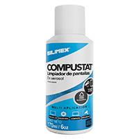 LIMPIADOR DE PANTALLAS | SILIMEX | COMPUSTAT 170 ML | AEROSOL LIMPIADOR DE LAPTOPS, TABLETAS, SMART TVS, SMART PHONES | LIBRE DE CFC Y HCFC