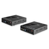 EXTENSOR KVM HDMI KVM POR IP - HDMI 4K 30HZ Y USB 2.0 POR IP, LAN O ETHERNET CAT5E/CAT6