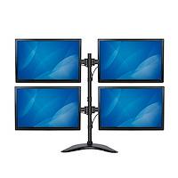 BASE DE SOPORTE AJUSTABLE VESA PARA 4 MONITORES DE HASTA 27 PULGADAS - STARTECH.COM MOD. ARMBARQUAD