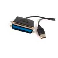 CABLE ADAPTADOR DE 1.8M PARA IMPRESORA PARALELO CENTRONICS A USB A - STARTECH.COM MOD. ICUSB1284