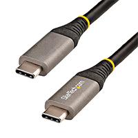 CABLE DE 50CM USB-C DE 10GBPS - CABLE USB TIPO C - CABLE USB TIPOC USB 3.2 GEN 2 - CON CARGA POR ENTREGA DE ALIMENTACION PD DE 100W (5A), MODO ALT DE DP STARTECH