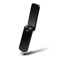 TARJETA DE RED | TP-LINK | ARCHER T4U | USB INALAMBRICA | BANDA DUAL | AC1300 400MPBS EN 2.4GHZ Y 867MBPS EN 5GHZ 802.11 AC/A/B/G/N PUERTO USB 3.0 PARA WINDOWS Y MAC