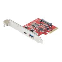 TARJETA PCI EXPRESS USB-C DE 2 PUERTOS 10GBPS USB-A  AND  USB-C - TARJETA ADAPTADORA CONTROLADORA USB 3.2 GEN 2 (10GBPS) STARTECH