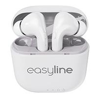 AUDIFONOS INALAMBRICOS BLUETOOTH TWS EASY LINE BY PERFECT CHOICE VIVA BUNDS - BLANCO