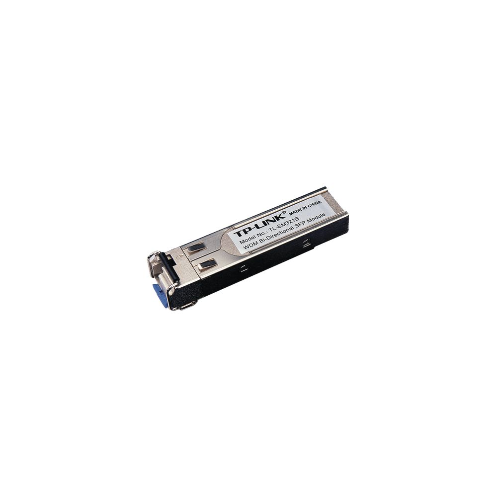 Transceptor TL-SM321A mini-GBIC / SFP WDM Bi-Direccional / Monomodo 1GBase / Distancia 10 KM / Conector LC / (Necesita el modelo TL-SM321B para enlazar)