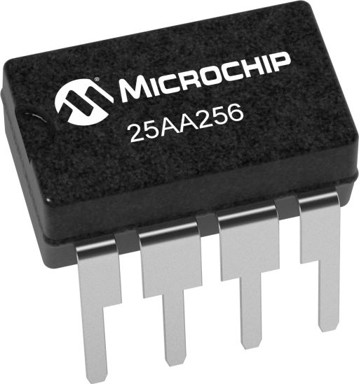 MEMORIA SPI SERIAL EEPROM 25AA256 256KB 8PIN PDIP 1.8V