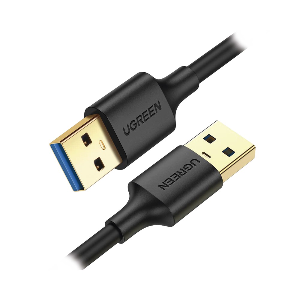 Cable USB-A 3.0 a USB-A 3.0 / 2 Metros / Macho a Macho / Conector Niquelado / Núcleo de Cobre Estañado / Blindaje Múltiple / Velocidad 5Gbps 10371