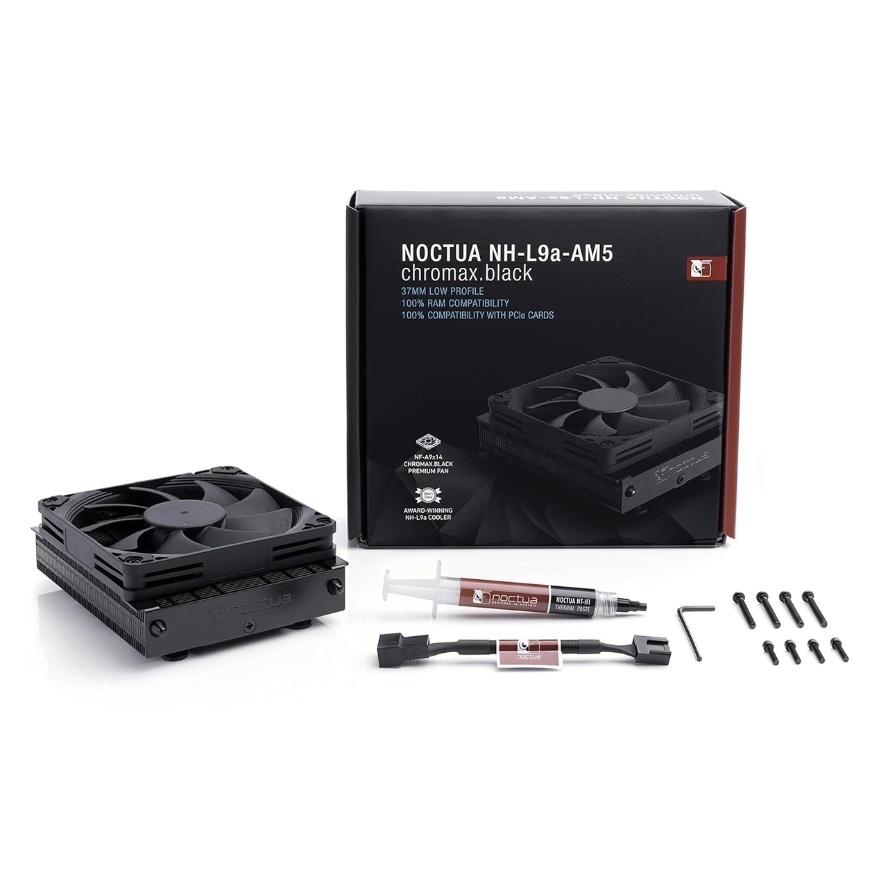 NOCTUA DISIPADOR DE AIRE L9a-AM5 CHROMAX BLACK
