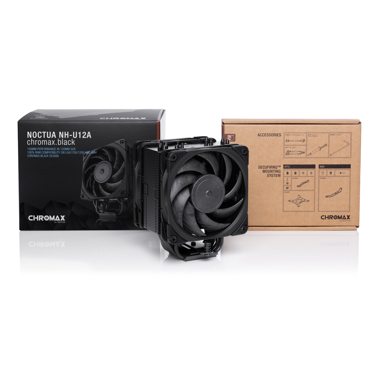 NOCTUA DISIPADOR DE AIRE NH-U12A CH.BK