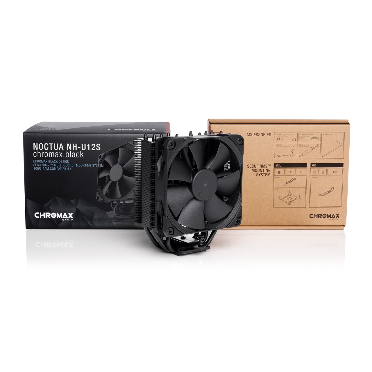 NOCTUA DISIPADOR DE AIRE NH-U12S CHROMAX.BLACK