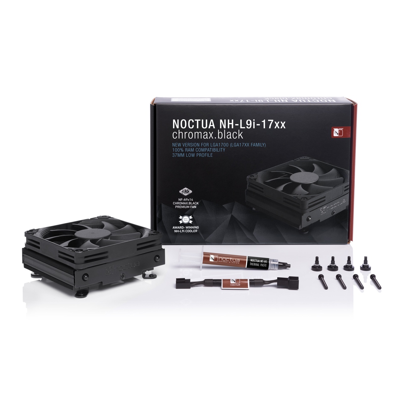 NOCTUA DISIPADOR DE AIRE NH-L9I-17XX CH.BK