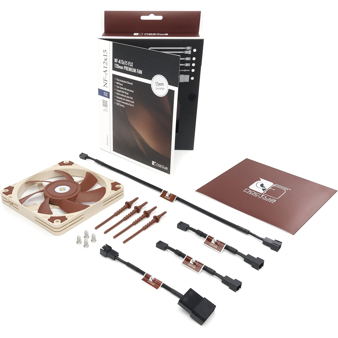 NOCTUA VENTILADOR NF- A12X15 FLX