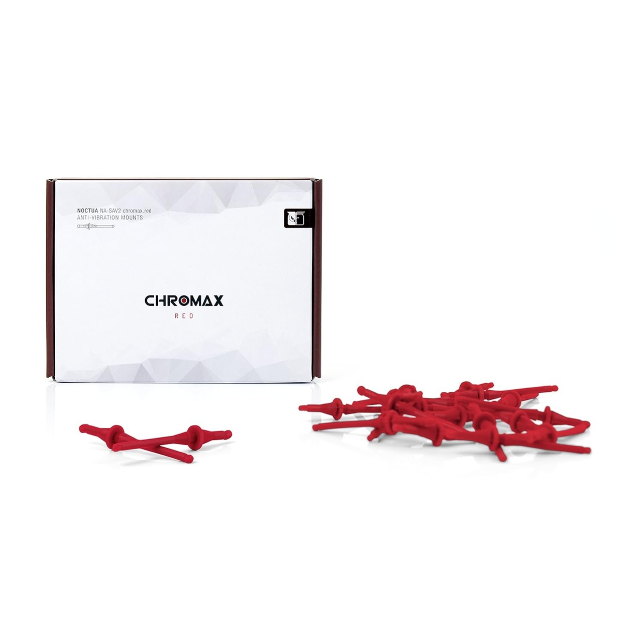 NOCTUA PADS ANTI-VIBRACION ROJO NA-SAVP1-ROJO