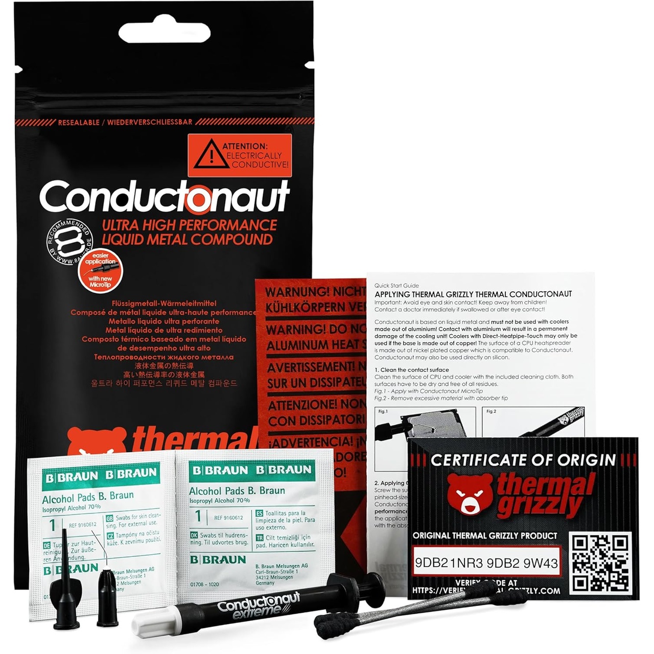 THERMAL GRIZZLY CONDUCTONAUT EXTREME - 1 G