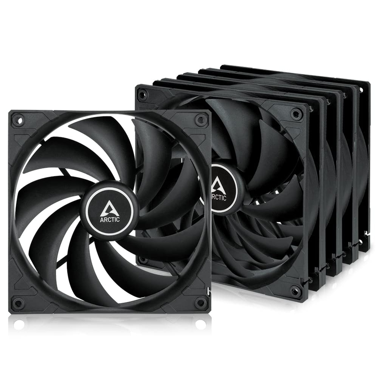 ARCTIC VENTILADOR F14 (BLACK) - 5 PACK
