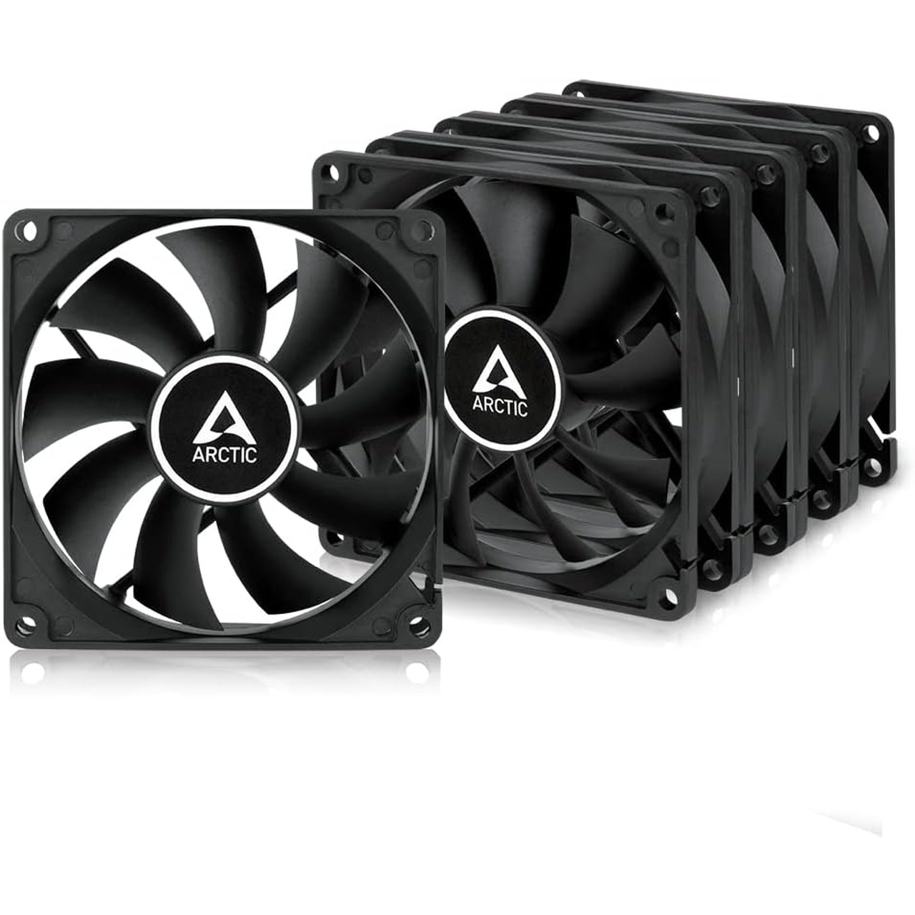 ARCTIC VENTILADOR F9 (BLACK) - 5 PACK