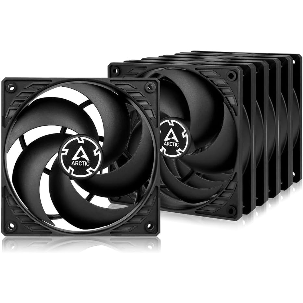 ARCTIC VENTILADOR P12 (BLACK) - 5 PACK