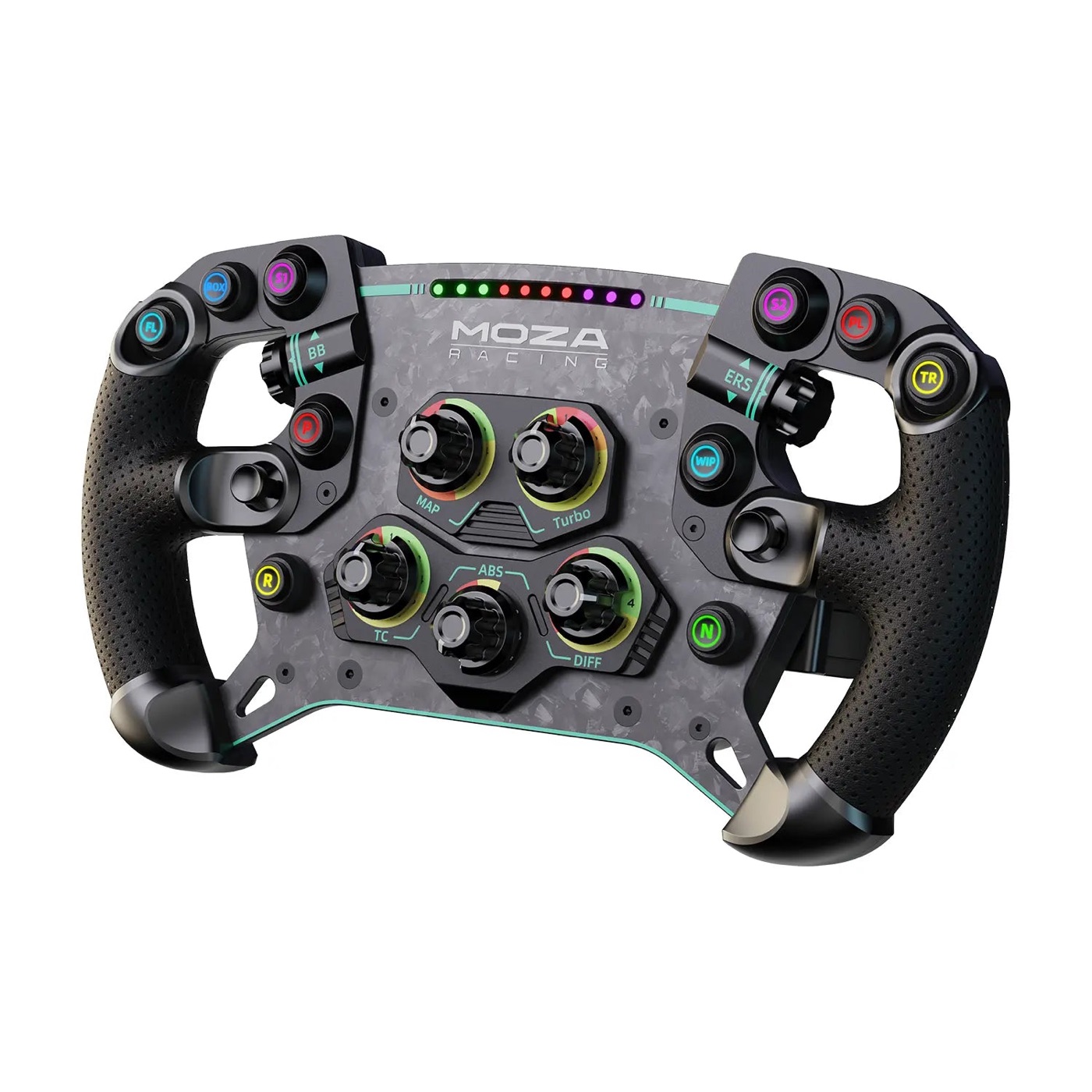 MOZA GS V2P — Volante GT de 300mm con Acabado Premium y Funciones Profesionales