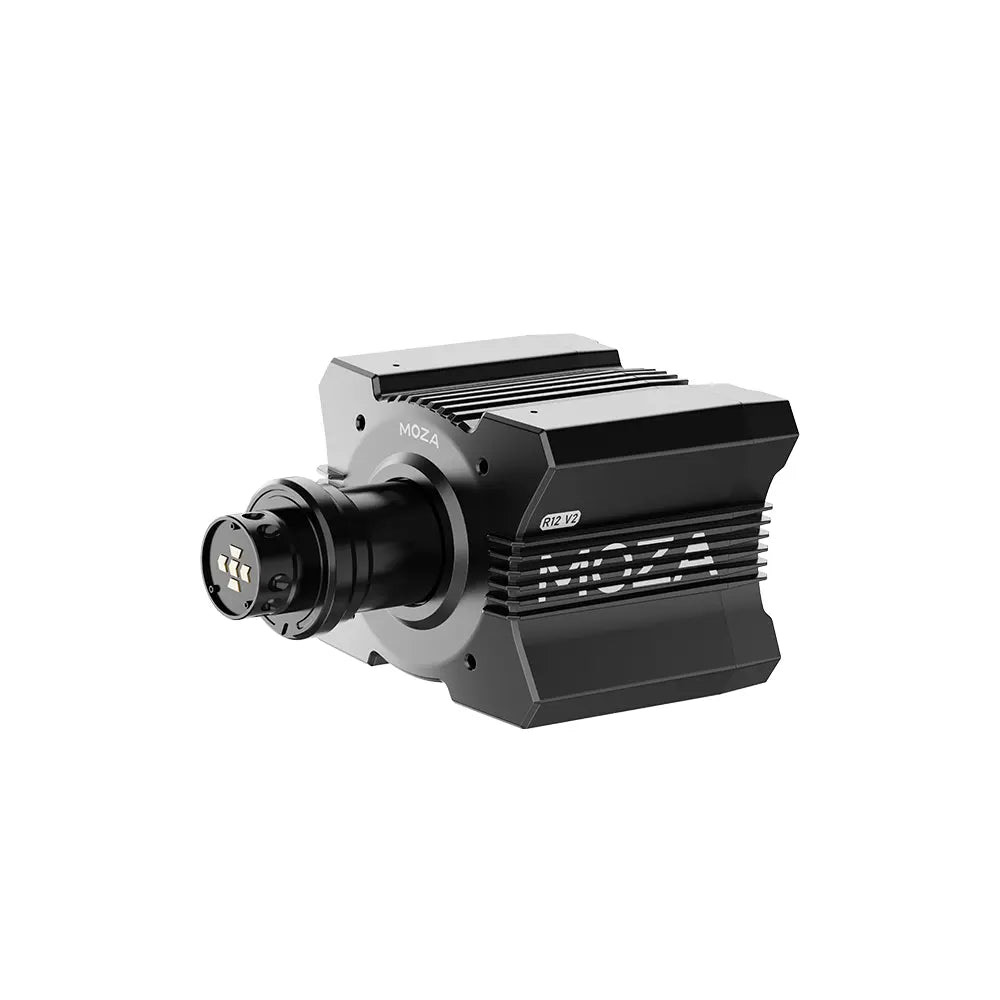 MOZA R12 V2 Base de Volante Direct Drive — 12 Nm de Potencia para Simracing Profesional en PC